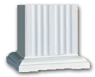 DSI Square Fluted Column Base