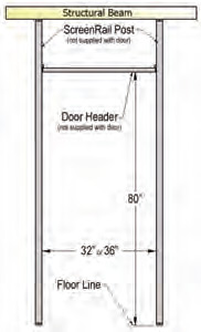 ScreenRail - Door