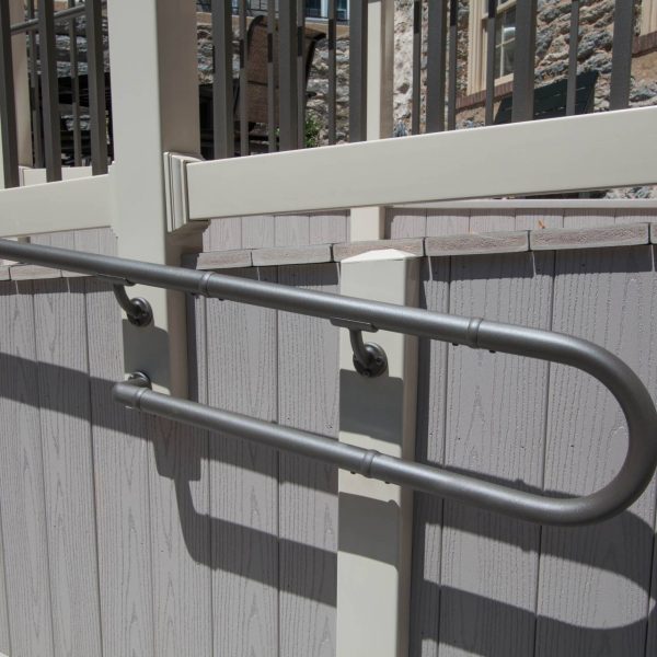 Aluminum Railing for Handicap Ramp