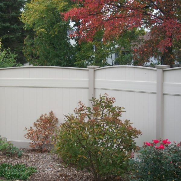 Custom Fence With Fulton Arch Top