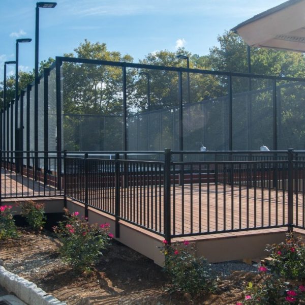 Westbury Riviera Black Aluminum Commercial Railing