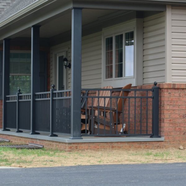 Westbury Riviera Black Aluminum Railing