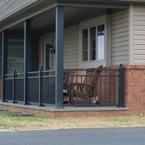 Westbury Riviera Black Aluminum Railing