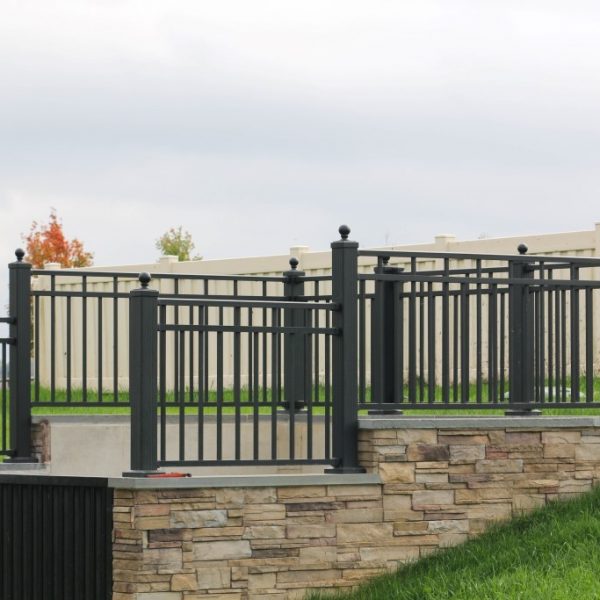 Black Westbury Aluminum Railing