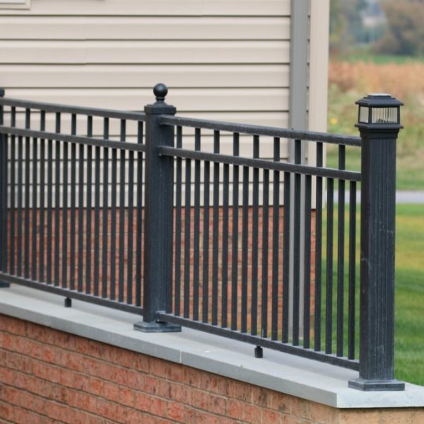 Westbury Riviera Black Aluminum Railing