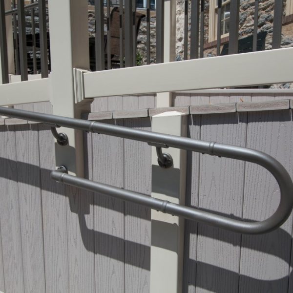 Westbury Liberty Brown Aluminum Handrail