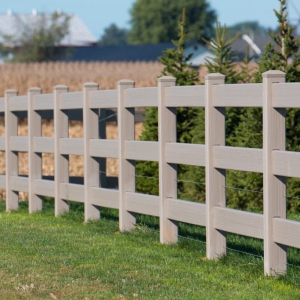 Vinyl Horse Fencing