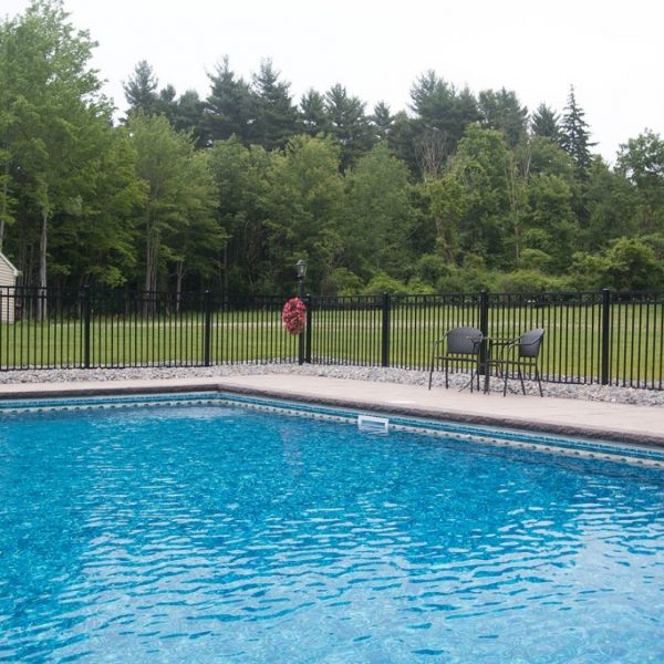 Regis Black Aluminum Pool Fencing