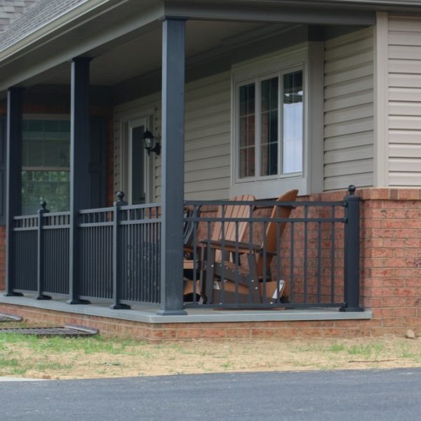 Westbury Riviera Black Aluminum Railing