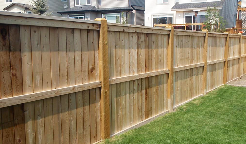 wood privacy fence cost