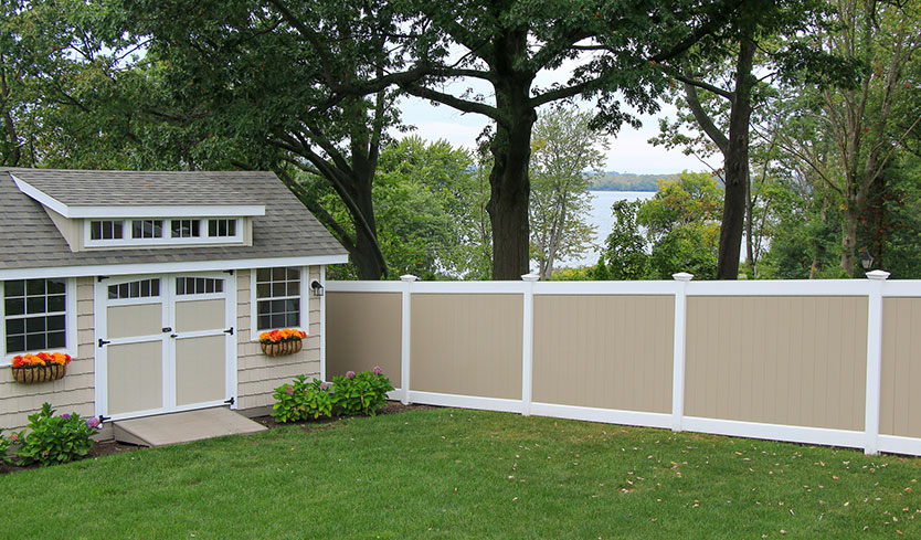 vinyl fence colors