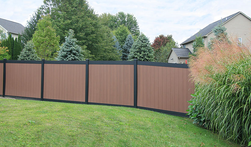 attractive privacy fencing