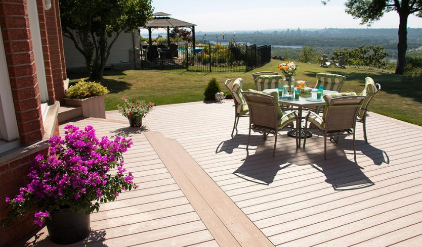 vinyl decking material cost