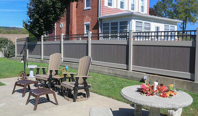 contemporary fence designs