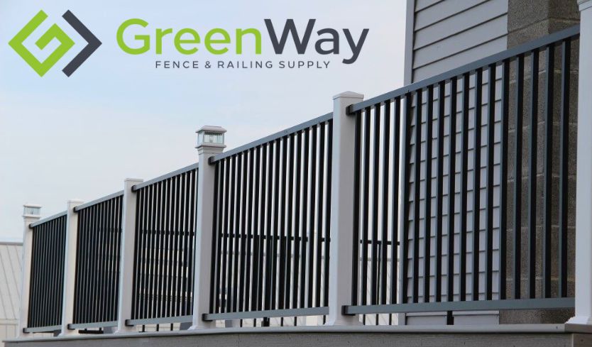 Westbury Railing Styles at Greenway Fence