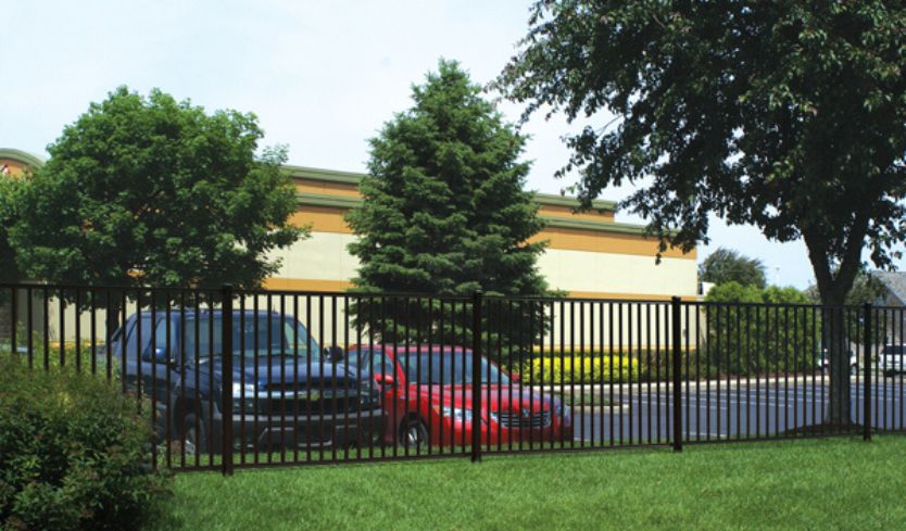 Modern Aluminum Fence