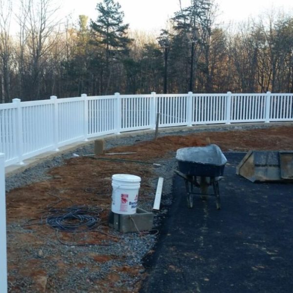 Backyard Vinyl Fencing