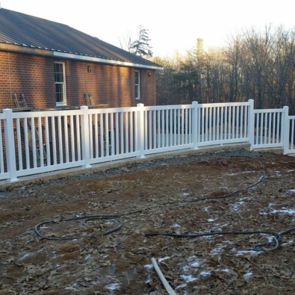 Outdoor Vinyl Fence
