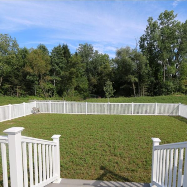 Backyard Vinyl Fence