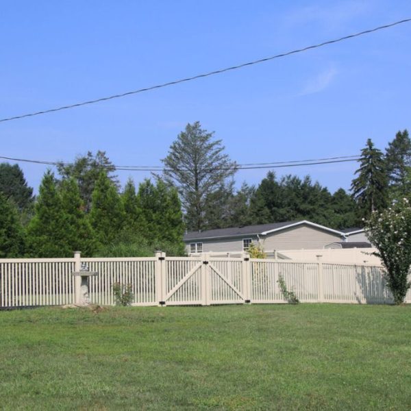 Outdoor Fence with Gate