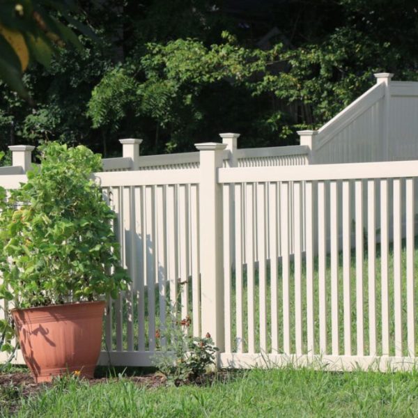 PVC Privacy Fence