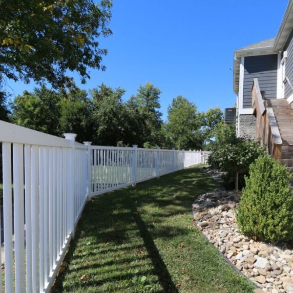 White Custom Fence Panels